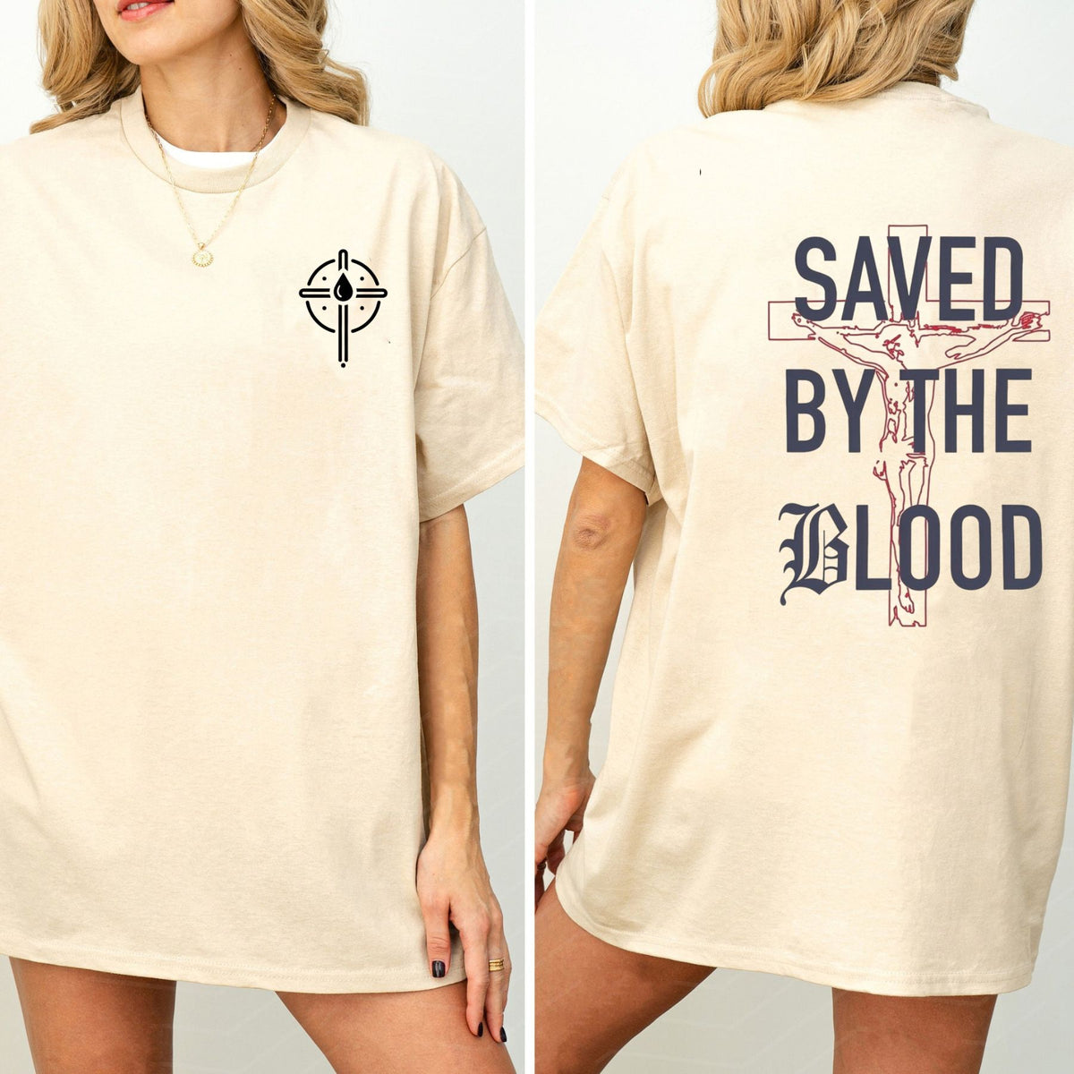 Redeemed By Redemption T-Shirt – Powerful Christian Cross Faith Graphic Tee