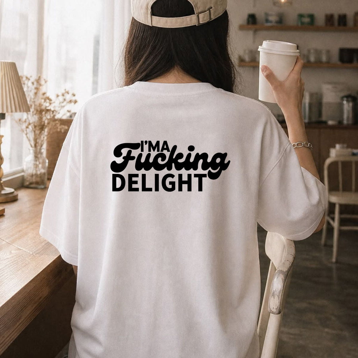 An Absolute Delight Funny Sarcastic Quote T-Shirt – Bold Mood Graphic Tee
