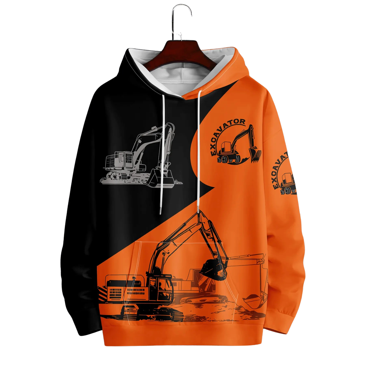 Scaffold Surge Hoodie – Realistic Scaffolder Construction Safety Graphic Pullover