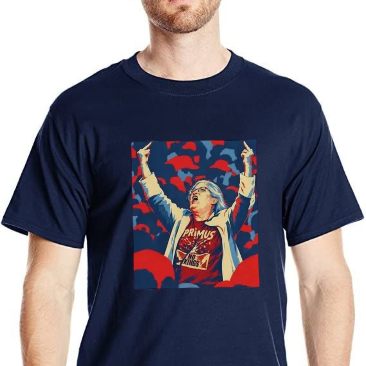 Aunt Sue Double Middle Finger at Trump Rally T-Shirt