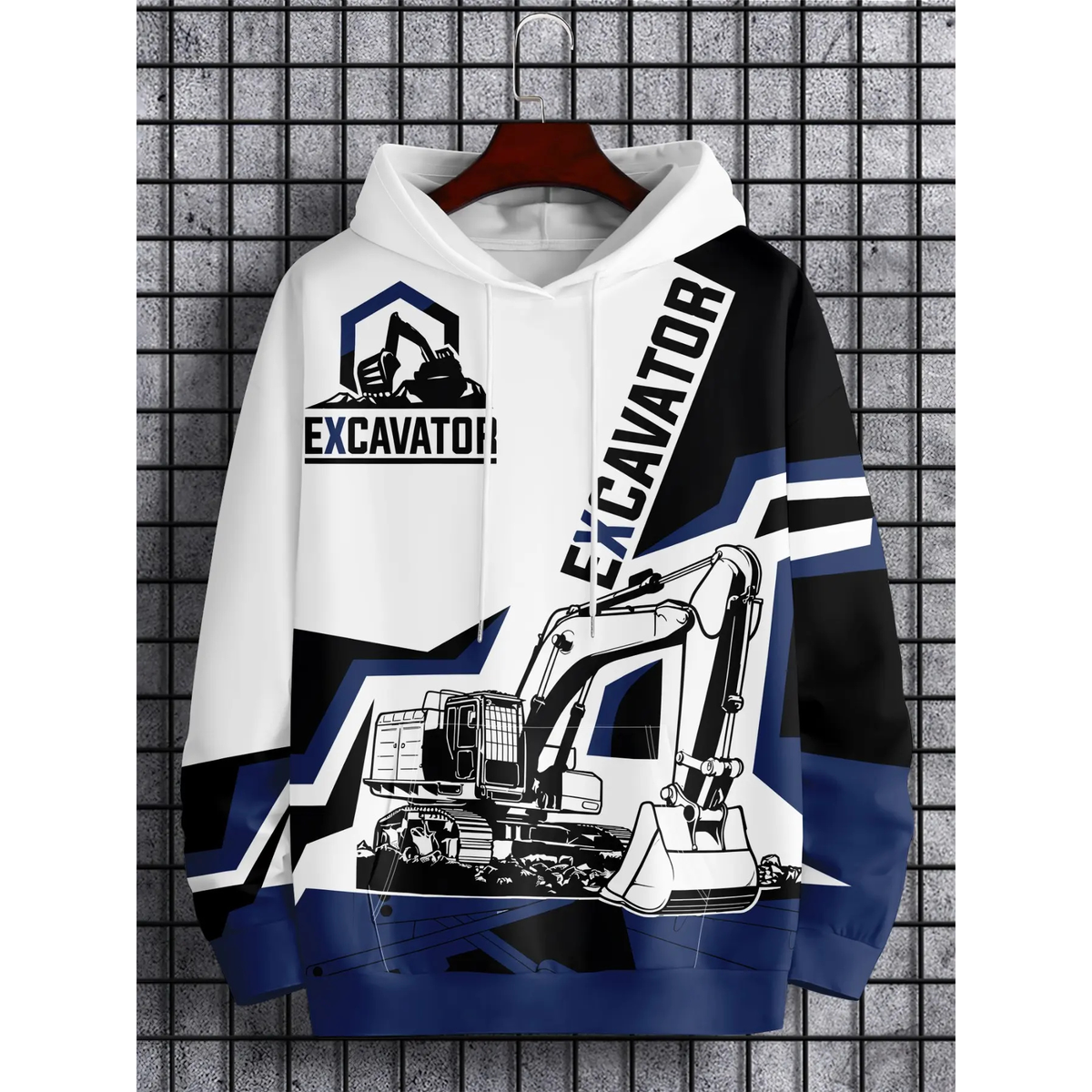 Scaffold Surge Hoodie – Realistic Scaffolder Construction Safety Graphic Pullover