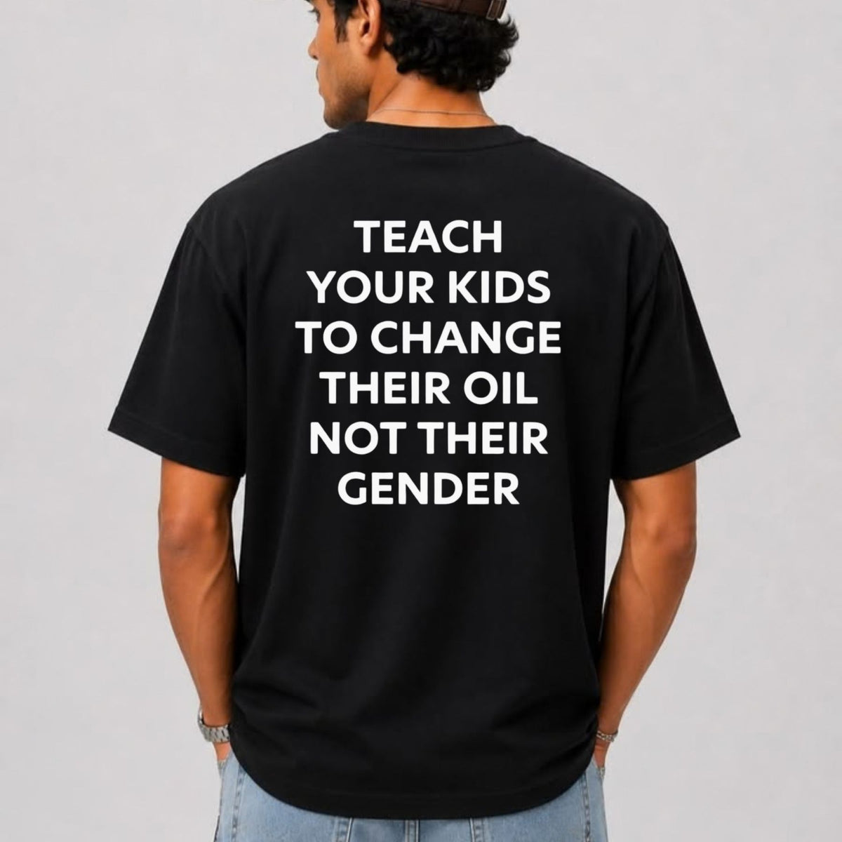 Grease Over Gender Values T-Shirt – Practical Life Skills Patriotic Graphic Tee - Hiyamart