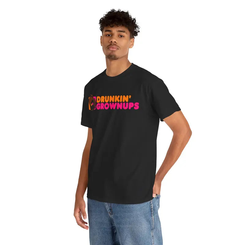 Sip & Stumble Tee – Viral Drunkin’ Grownups Funny Adult Drinking Shirt