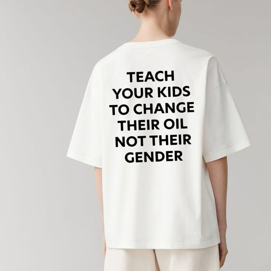 Grease Over Gender Values T-Shirt – Practical Life Skills Patriotic Graphic Tee