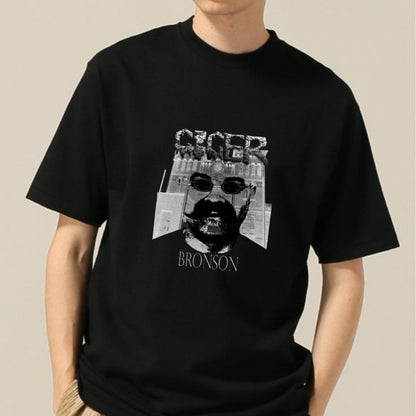 Cult Cinema Top – Bronson Vintage Action Movie Graphic Apparel