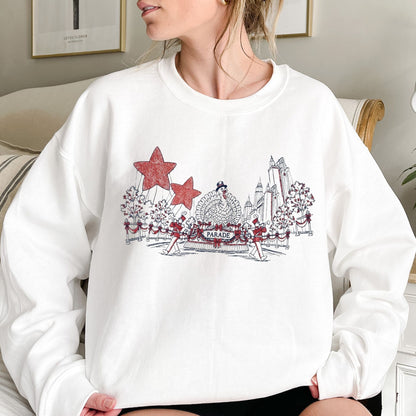 Macy's Thanksgiving Day Parade Sweatshirt – 100th Parade Graphic Crewneck