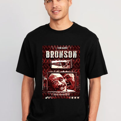 Cult Classic Movie Top – Bronson Retro Action Graphic Apparel