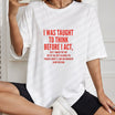 Calculated Impulse Decision T-Shirt – Funny Sarcastic Women's Humor Graphic Tee