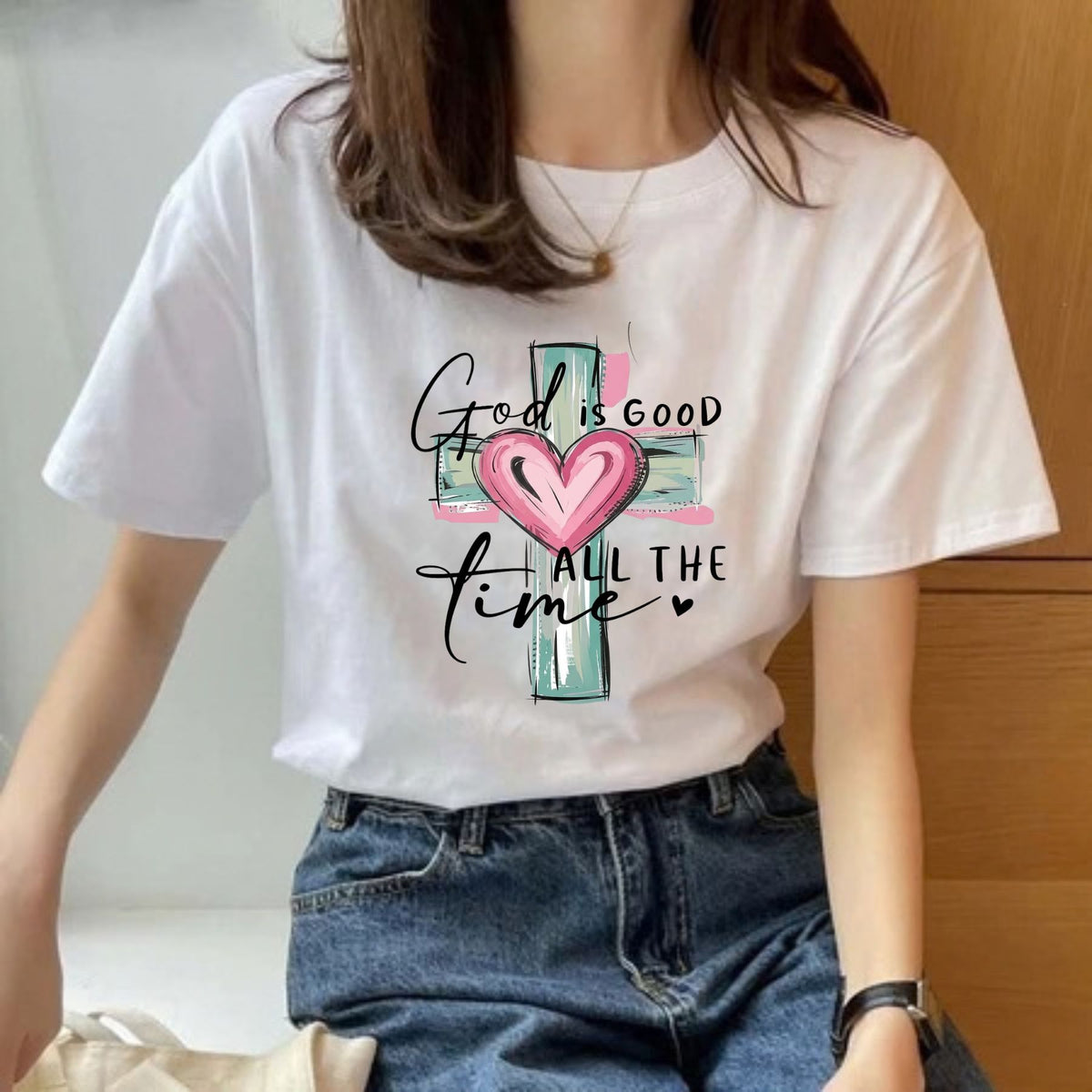 Grace & Goodness Praise T-Shirt – Inspiring Faith Statement Streetwear Top