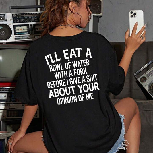 Mission Impossible Culinary Club T-Shirt – Sarcastic Back-Print Humor Graphic Tee