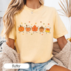 Comfort Colors® Cute Fall Doodle Cozy Season Autumn Graphic T-Shirt