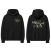Men’s HUK Performance Fishing Hoodie – Camo Bass Graphic Pullover