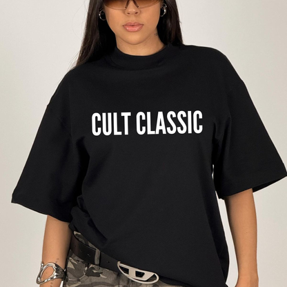 Cult Classic Club Music Graphic Tee - Vintage Soft Cotton Unisex Minimalist Pop Culture Streetwear T-Shirt