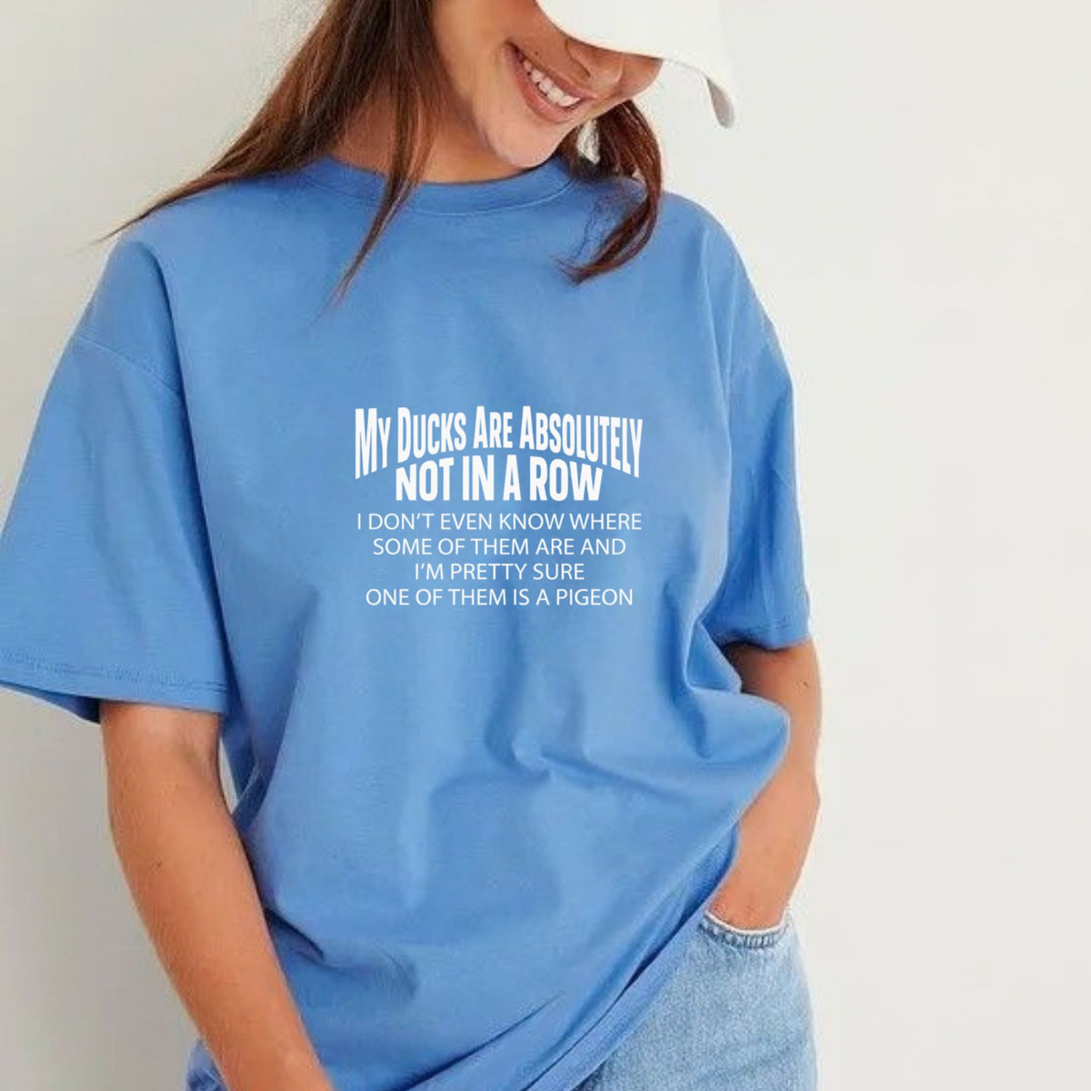 Unorganized Chaos Club T-Shirt – Relatable Duck Humor Graphic Tee
