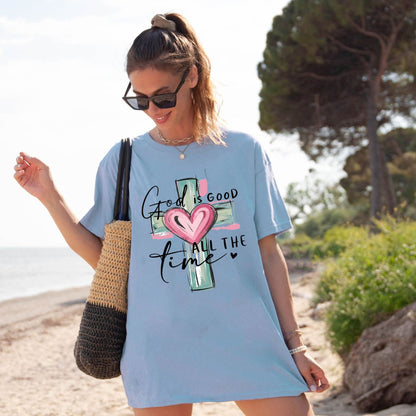Grace & Goodness Praise T-Shirt – Inspiring Faith Statement Streetwear Top