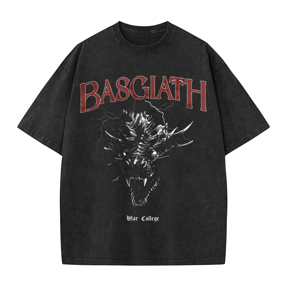 Riders Quadrant Crest Tee – Vintage Basgiath War College Dragon Rider Shirt