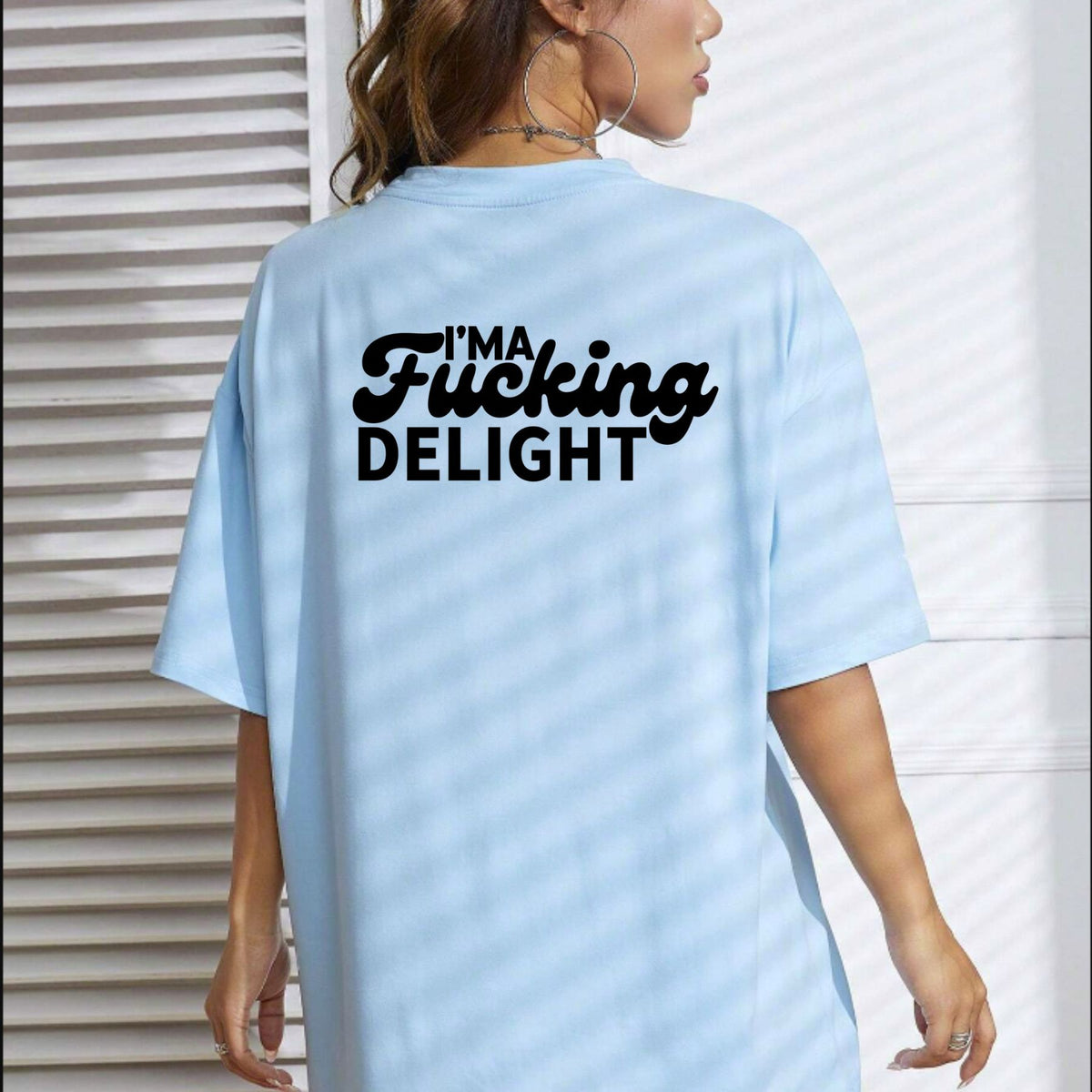 An Absolute Delight Funny Sarcastic Quote T-Shirt – Bold Mood Graphic Tee