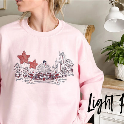Macy's Thanksgiving Day Parade Sweatshirt – 100th Parade Graphic Crewneck