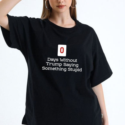 Streak Broken Everyday Logic T-Shirt – Sarcastic Mistake Counter Graphic Tee