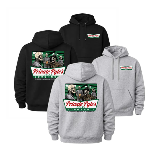 Private Pyle's Jelly Doughnuts Full Metal Jacket Fan-Tribute Graphic Pullover
