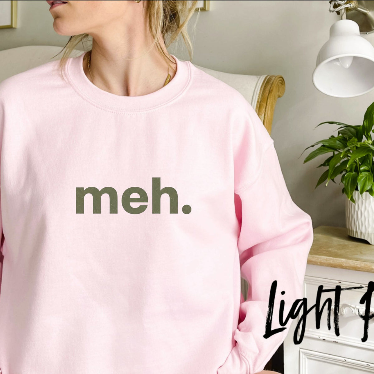 Unbothered Mood Sweatshirt – Minimalist Funny Graphic Crewneck