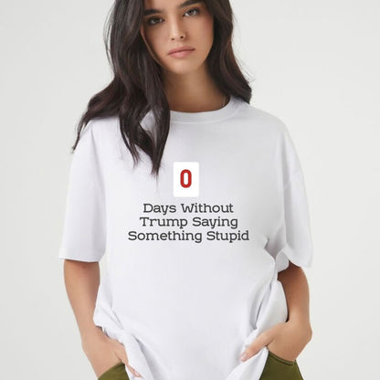 Streak Broken Everyday Logic T-Shirt – Sarcastic Mistake Counter Graphic Tee