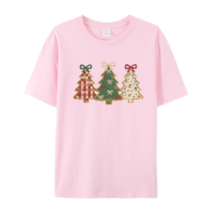 Pine Line Heritage Tee – Three Trees Vintage Christmas Shirt