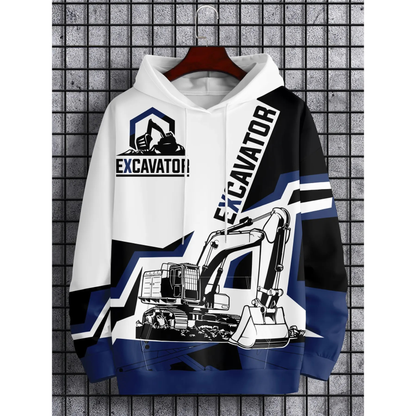 Scaffold Surge Hoodie – Realistic Scaffolder Construction Safety Graphic Pullover