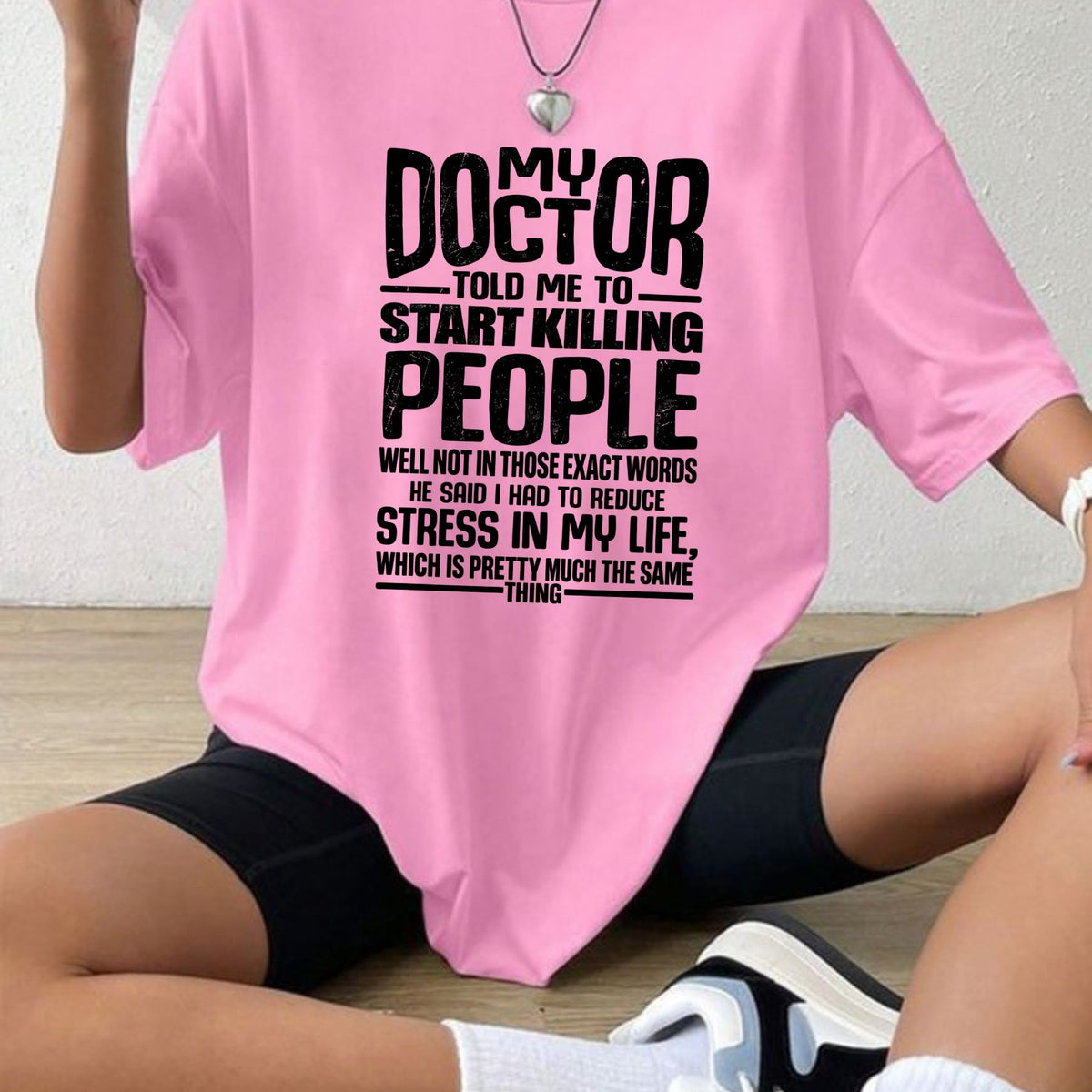 Doctor Orders Vacation T-Shirt – Funny Stress Reliever Quote Graphic Tee - Hiyamart