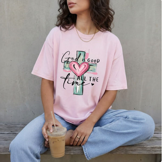 Grace & Goodness Praise T-Shirt – Inspiring Faith Statement Streetwear Top - Hiyamart