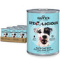 Dave's Stewlicious Surf & Turf w/ Chicken & Salmon Wet Dog Food (13.2oz)