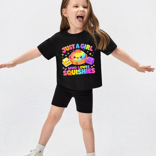 Kids Graphic Striped Cotton T-Shirt – All-Seasons Medium Stretch Casual Top for Boys & Girls - Hiyamart