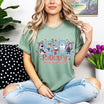 Retro Rudolph Christmas Graphic Shirt – Comfort Colors Funny Reindeer Holiday Tee - Hiyatee