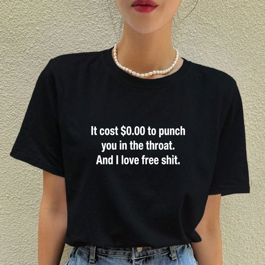 Zero Dollar Mentality T-Shirt – Shameless Freebie Hunter Sarcastic Tee - Hiyamart