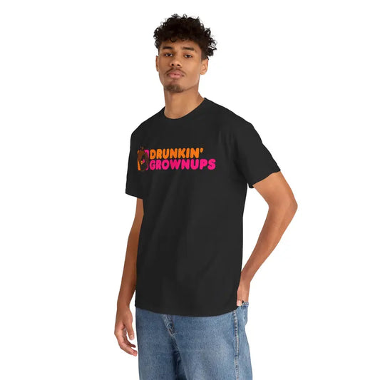 Sip & Stumble Tee – Viral Drunkin’ Grownups Funny Adult Drinking Shirt