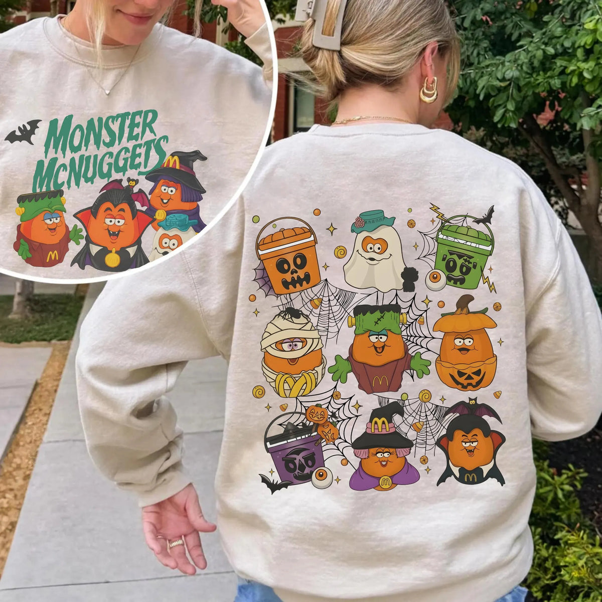 McNuggets Buddies 2 Sided Halloween Graphic Apparel Collection